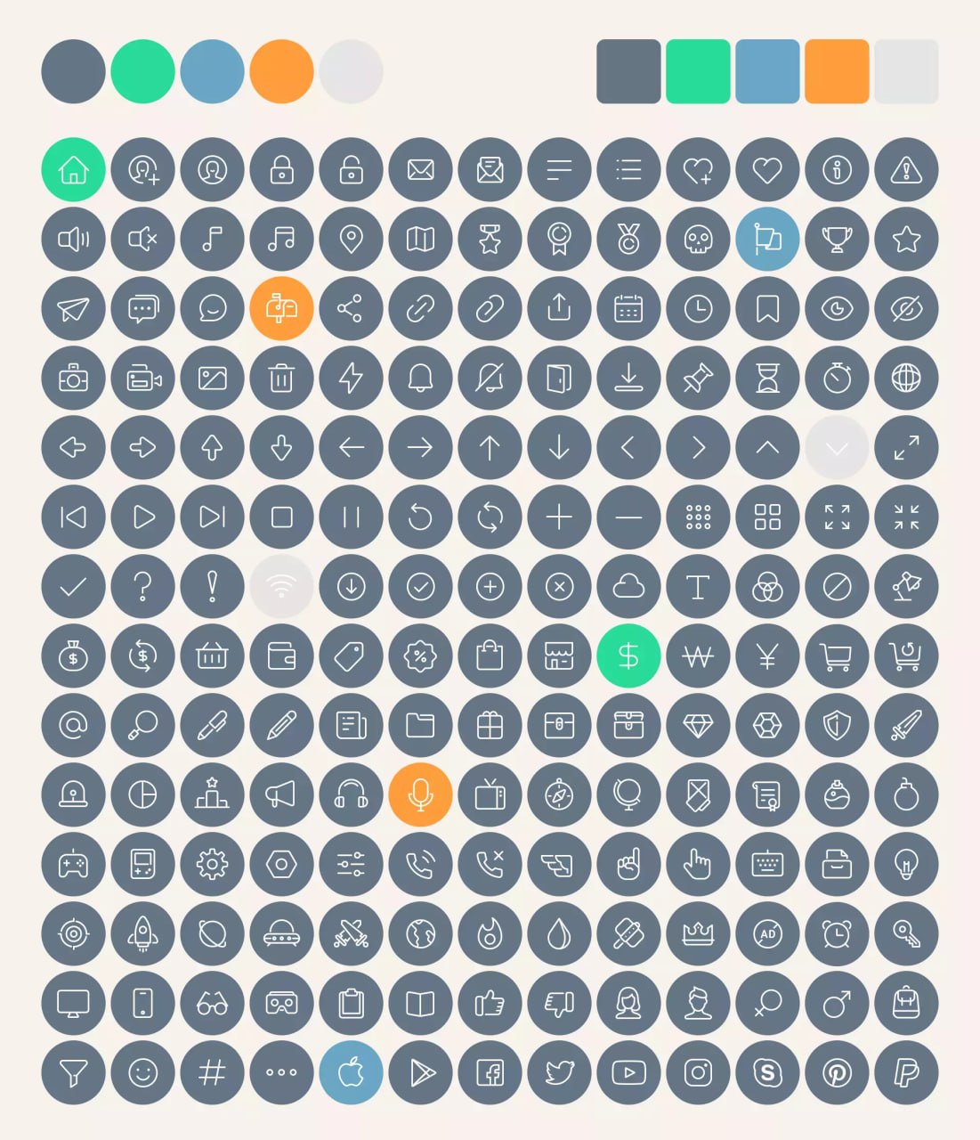GUI - Mono Round📱 - изображение 4